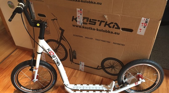 Tretroller-Scooter: Kostka Street Fold im Vergleich mit Hudora BigWheel Air