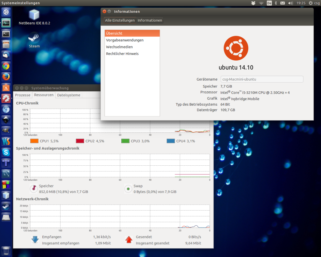 Ubuntu 14.10 auf Mac mini late 2012